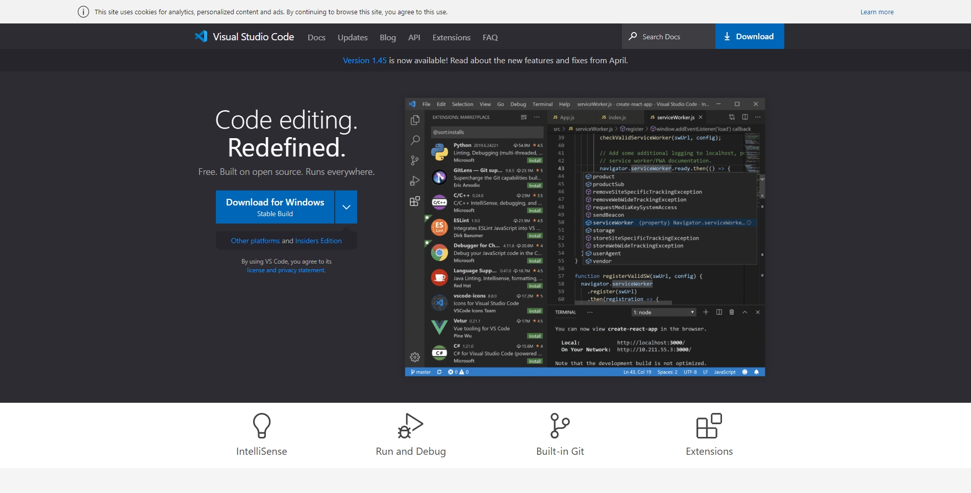 Edytor Visual Studio Code